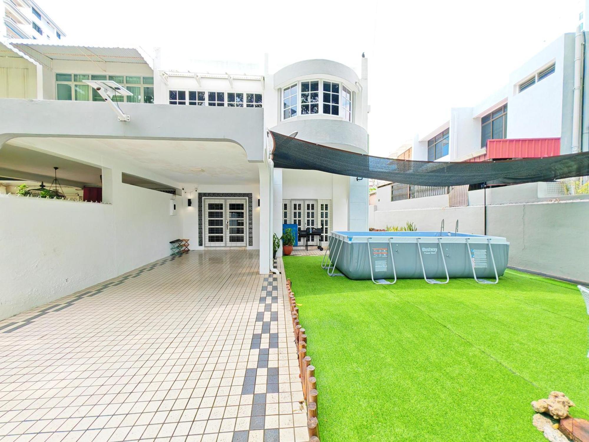527 Beachhouse L 5 Bedroom With Swimming Pool - 3Min Walk To The Beach Tanjung Bungah  Exterior photo